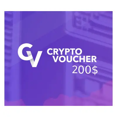 Crypto Voucher Bitcoin (BTC) 200 USD Key US