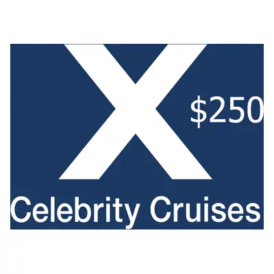 Celebrity Cruises $250 GIft Card US