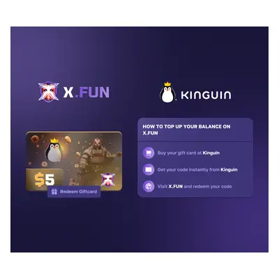 X.FUN $5 Gift Card