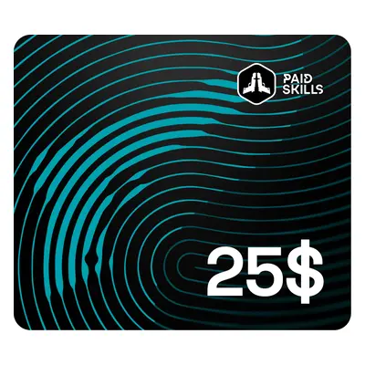 PaidSkills $25 Gift Card