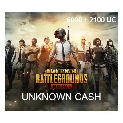 PUBG Mobile - 6000 + 2100 UC EG CD Key