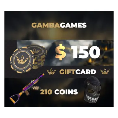 GambaGames $150 Gift Card