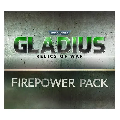 Warhammer 40.000: Gladius - Firepower Pack DLC Steam CD Key