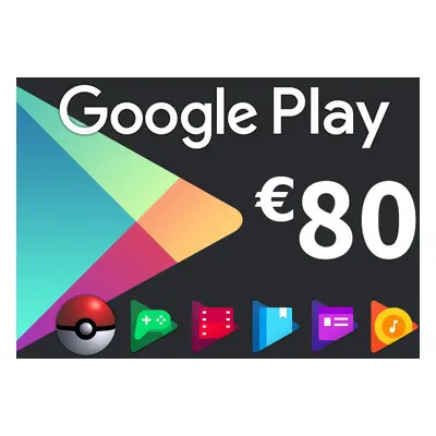 Google Play €80 IT Gift Card