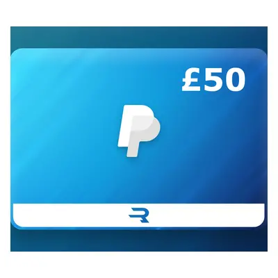 Rewarble PayPal £50 Gift Card UK