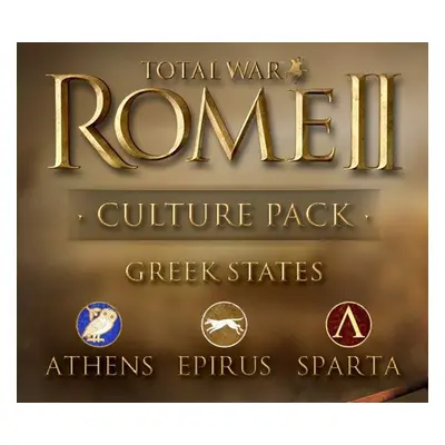 Total War: ROME II - Greek States Culture Pack DLC PC Steam CD Key