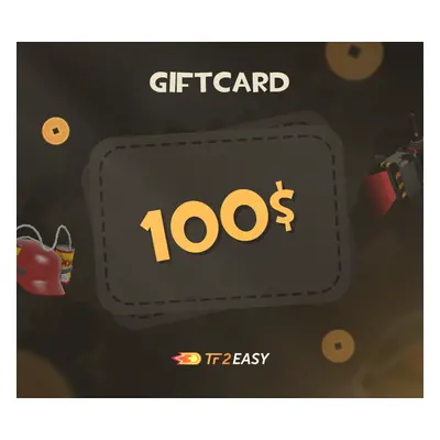 TF2Easy $100 Coins Gift Card