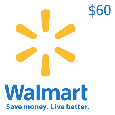 Walmart $60 Gift Card CA