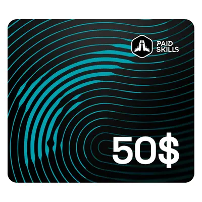 PaidSkills $50 Gift Card