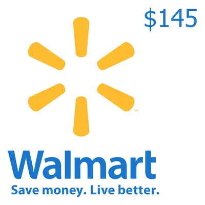 Walmart $145 Gift Card CA