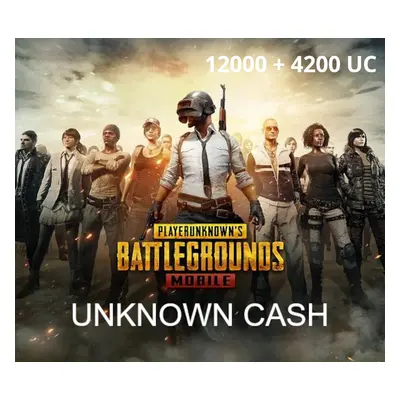 PUBG Mobile - 12000 + 4200 UC EG CD Key