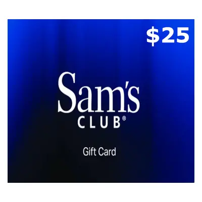 Sam's Club $25 Gift Card US