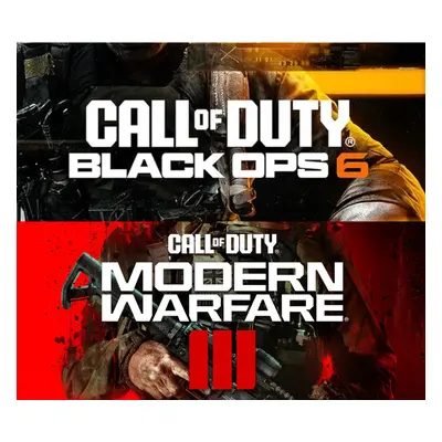 Call of Duty: Modern Warfare III + Black Ops 6 Bundle PC Windows 10 Account