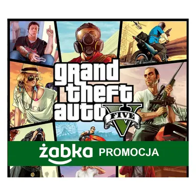 Żabka Promo - Grand Theft Auto V PC Rockstar Digital Download CD Key