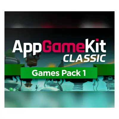 AppGameKit Classic - Games Pack 1 DLC Steam CD Key