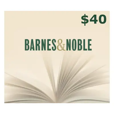 Barnes and Noble $40 Gift Card US