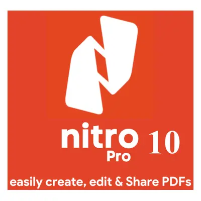 Nitro PDF Pro 10 CD Key (Lifetime / 3 PCs)