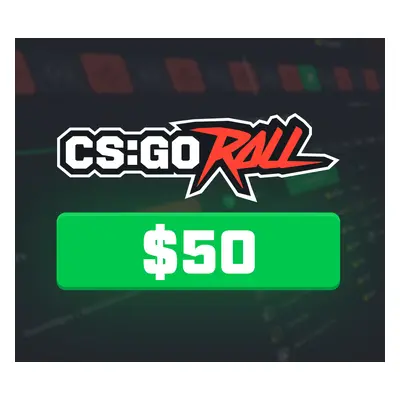 CSGORoll 50 USD Gift Card