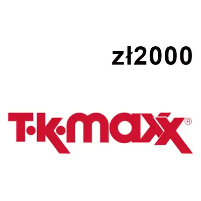 T.K. Maxx zł2000 Gift Card PL