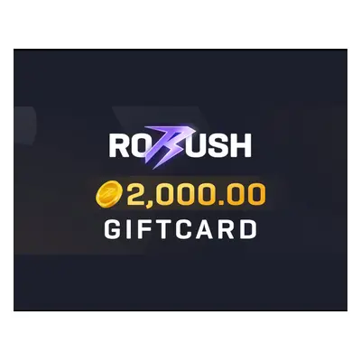 RORUSH 2000 Balance Gift Card