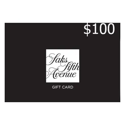 Saks Fifth Avenue $100 Gift Card US