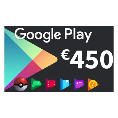 Google Play €450 IT Gift Card