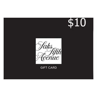 Saks Fifth Avenue $10 Gift Card US