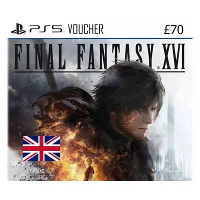 Final Fantasy XVI UK PlayStation Network Card £70