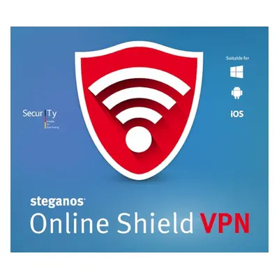 Steganos VPN Online Shield Key (1 Year / 1 Device)