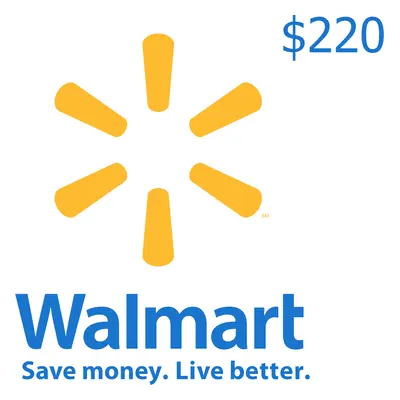 Walmart $220 Gift Card CA