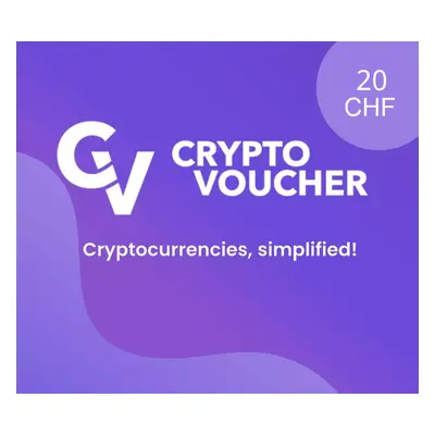 Crypto Voucher Bitcoin (BTC) 20 CHF Key