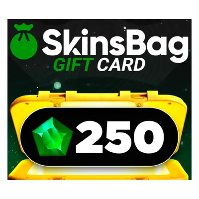 Skinsbag 250 Gems Gift Card