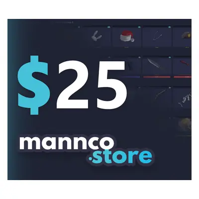 Mannco.store $25 Gift Card