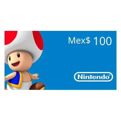 Nintendo eShop Prepaid Card MXN 100 MX Key