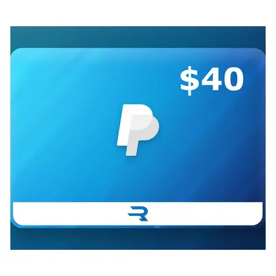 Rewarble PayPal $40 Gift Card