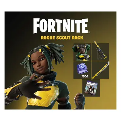 Fortnite - Rogue Scout Pack + 1500 V-Bucks Challenge AR XBOX One / Xbox Series X|S CD Key