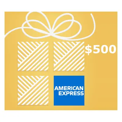 American Express $500 US Gift Card (6 Month Expiration)