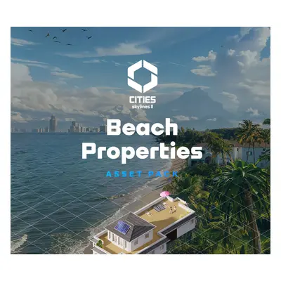 Cities: Skylines II - Beach Properties DLC EU PC Steam CD Key