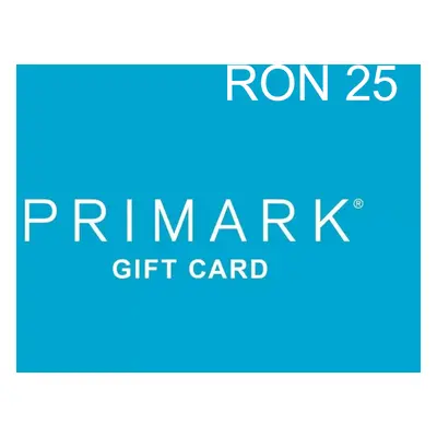 Primark 25 RON Gift Card RO