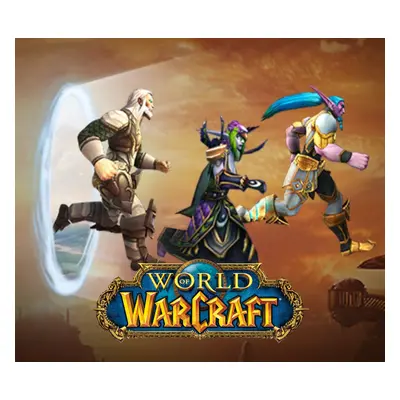 World of Warcraft - 3 Character Transfers PC Battle.net Altergift