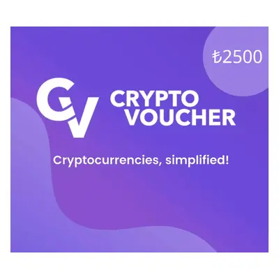 Crypto Voucher Bitcoin (BTC) 2500 TRY Key Global