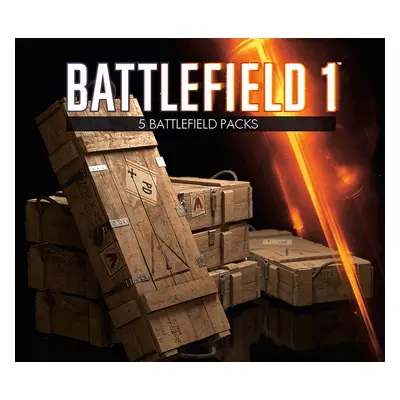 Battlefield 1 - 5 x Battlepack DLC XBOX One / Xbox Series X|S CD Key