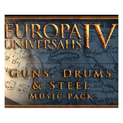 Europa Universalis IV - Guns, Drums and Steel Music Pack DLC Steam Gift