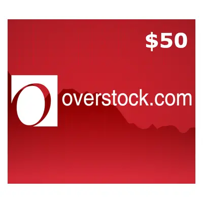 Overstock.com $50 Gift Card US