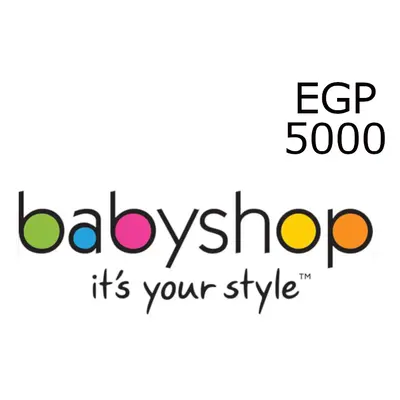 Babyshop 5000 EGP Gift Card EG