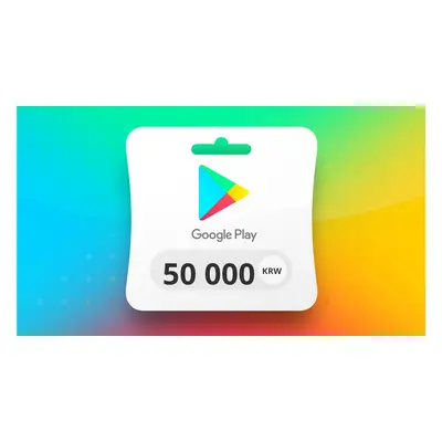 Google Play ₩50000 KR Gift Card