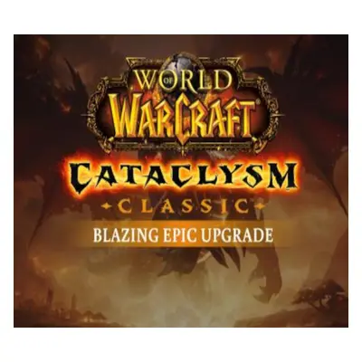 World of Warcraft Classic - Cataclysm Blazing Epic Upgrade PC Battle.net Altergift