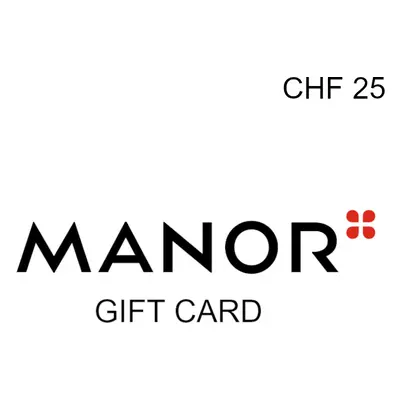 Manor CHF 25 Gift Card CH