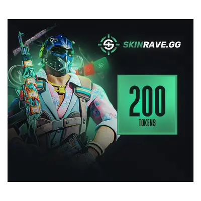 SkinRave.gg 200 Tokens Gift Card