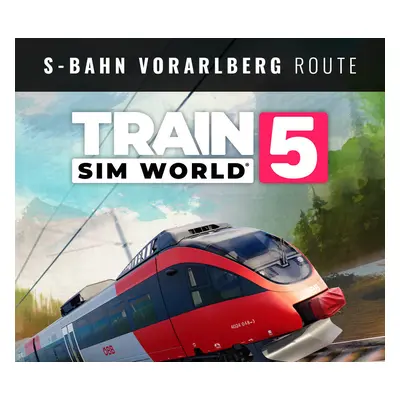 Train Sim World 5: S-Bahn Vorarlberg: Lindau - Bludenz Route Add-On DLC EU XBOX One / Xbox Serie